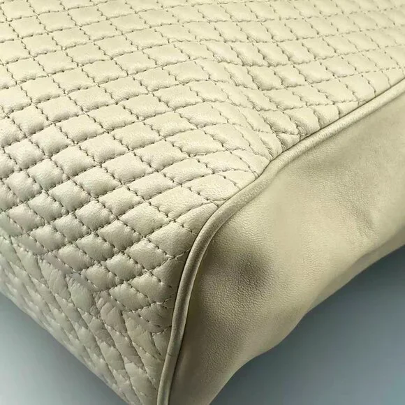 Bally Beige Quilted Handbag - Picture 9 of 12